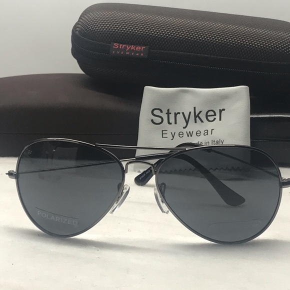 Polarized Stryker sunglass Gold & Green (G15) Lens - Picture 6 of 8